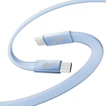 Câble USB 2.0 To USB-C vers USB-C, 1 m, 60 W, bleu