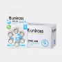 Piles boutons Uniross A675 pour appareils auditifs 540 mAh, 6 pièces