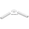 Connecteur d'angle pour goulotte d'installation électrique LK 40x25 Stasiński, blanc (1 pièce)