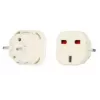 Adaptateur de chargeur iLike UK/EU blanc
