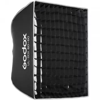 Softbox parapluie Godox UL-Box-6060, modificateur d'éclairage de studio Bowens