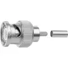 Telegärtner fiche de câble BNC à sertir G40 (1.2/4.9), 75 Ohm, Professional, A0207, 5 pièces (J01002A0010)