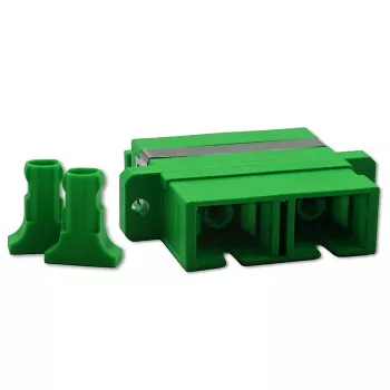 Adaptateur fibre optique Qoltec SC/APC, duplex, monomode (54143)