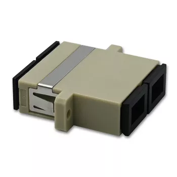 Adaptateur fibre optique Qoltec SC/UPC, duplex, multimode (54141)