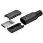 Goobay connecteur USB-C, version à souder, noir - 15 W, 3 A