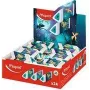 Gomme en plastique Maped Pyramide DRAGON, blanche, triangulaire, sans phtalates ni PVC, présentoir de 24 pièces (119527)