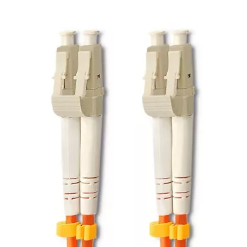 Câble fibre optique Qoltec LC/UPC, 5,0 m, orange (54025)