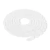 Organisateur de câbles Qoltec 6mm 10.0m blanc