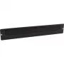 Getfort passe-câbles à brosse pour armoires rack murales, 340 mm, noir