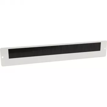 Getfort passe-câbles à brosse pour armoires rack murales, 340 mm, gris