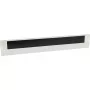 Getfort passe-câbles à brosse pour armoires rack murales, 340 mm, gris