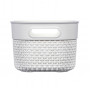Panier Curver Filo XS 3,5 l, 23,5x17,5x12 cm, blanc
