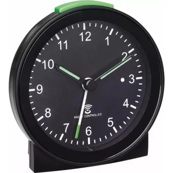TFA-Dostmann 60.1517.01 réveil noir