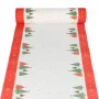 Chemin de table de Noël PAPSTAR Plain Christmas Trees en Airlaid, en rouleau, dimensions : (L)400 mm x (l)24 m
