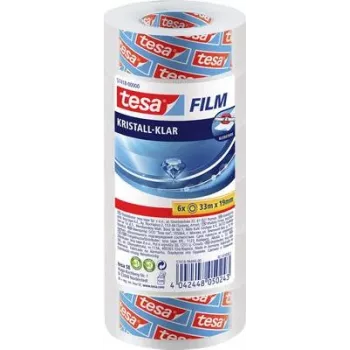 Ruban adhésif tesa C+C 57418-00000-02 transparent (L x l) 33 m x 19 mm 6 rouleau(x)