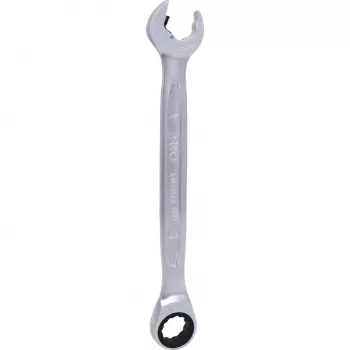 Clé mixte KS TOOLS DUO GEARplus, fonction cliquet à fourche 17mm