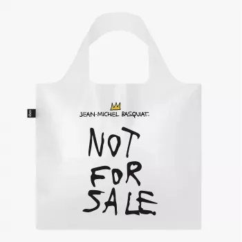 Sac LOQI Basquiat – Not for Sale (semi-transparent)