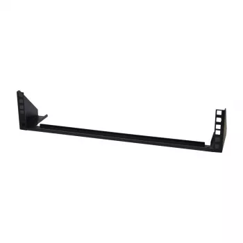 Support mural 19 pouces Allnet série SMW, 2U, profondeur 98 mm, noir (ALL-SMW2USCHWARZ)