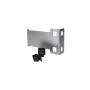 Support mini rail DIN 1U IT-BUDGET pour petits appareils et thermostats, avec clips de montage (KTH04)