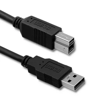 Câble imprimante Qoltec USB 3.0, USB-A mâle vers USB-B mâle, 2 m (52309)