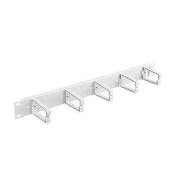 Panneau de gestion des câbles Lanberg 19 inch 1U, type B - gris (AK-1202-S)