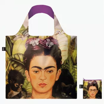 Sac LOQI Frida Kahlo – Self Portrait with Hummingbird (Q_FK.SP.R)