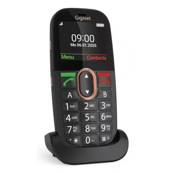 Téléphone à touches SIM Gigaset GL695 4G LTE noir
