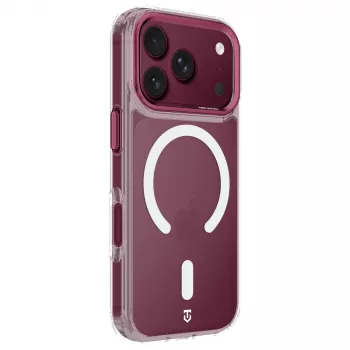 Coque arrière Tactical MagForce 2.0 iPhone 17 Pro/18 Pro bordeaux