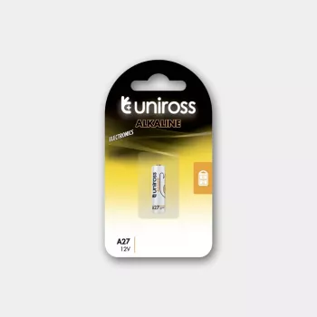 Pile alcaline Uniross A27, 1 pièce