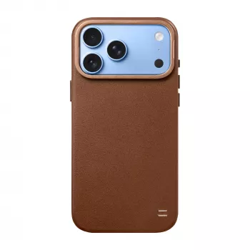 Coque Laut Lux Edge pour iPhone 18 Pro / 17 Pro, MagSafe, Cocoa Brown