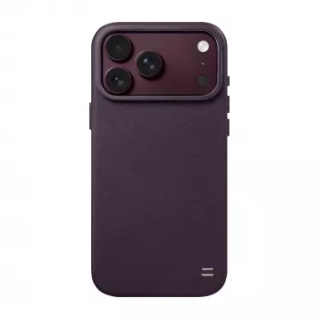 Coque Laut Lux Edge pour iPhone 18 Pro / 17 Pro, MagSafe, Deep Plum