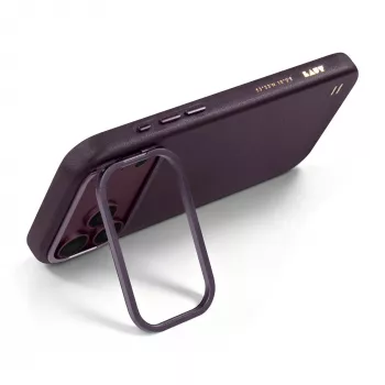 Coque Laut Lux Edge pour iPhone 18 Pro / 17 Pro, MagSafe, Deep Plum