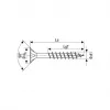 Vis universelles SPAX T30 6x100, 100 pièces
