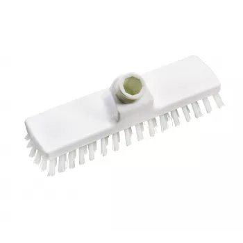 Brosse à récurer Haug Bürsten blanche en plastique, largeur 22,5 cm
