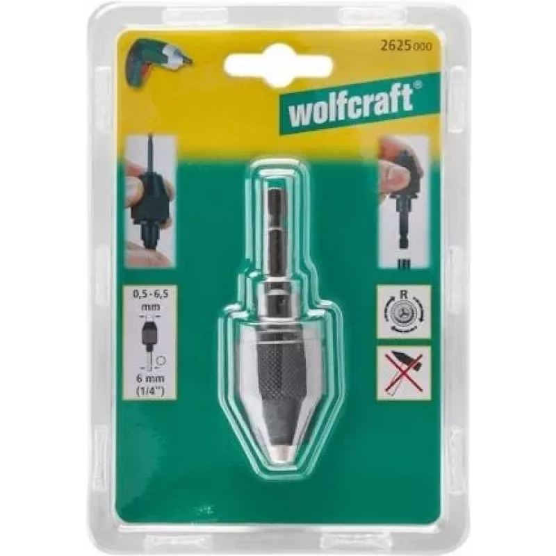 Mandrin à serrage rapide Wolfcraft 2625000