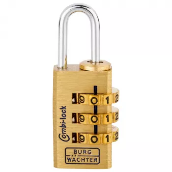 Cadenas à combinaison Burg-Wächter Combi-Lock 80 15M, doré