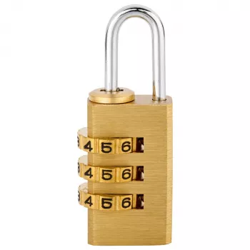 Cadenas à combinaison Burg-Wächter Combi-Lock 80 15M, doré