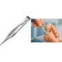 FIRST AID ONLY pince à échardes, 144 mm, argent en acier inoxydable, pour travaux de préhension et de maintien fins