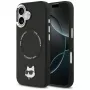 Étui Karl Lagerfeld Choupette Pin MagSafe pour iPhone 17 noir