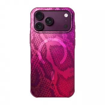 Coque Laut Huex Wave pour iPhone 18 Pro / 17 Pro, MagSafe, rose Haze