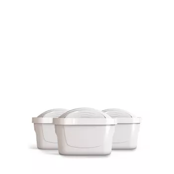 Cartouche de filtre à eau Sodapop 10028684, blanche, 3 pièces