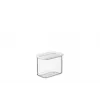 Boîte de rangement MEPAL Modula, transparente/blanche, 1,0 l