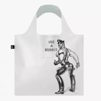 Sac transparent LOQI Tom of Finland – Use a Rubber