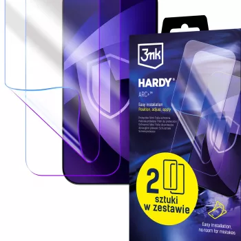 Protection d'écran 3mk Hardy ARC+ 4 couches pour Poco X6 5G
