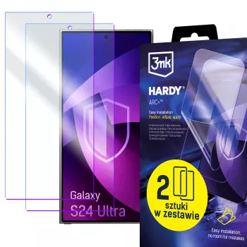 Protection d'écran 3mk Hardy ARC+ 4 couches pour Samsung Galaxy S24 Ultra