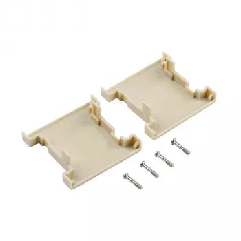 Boîtier en plastique vide EFB Elektronik 25-25 broches, gris
