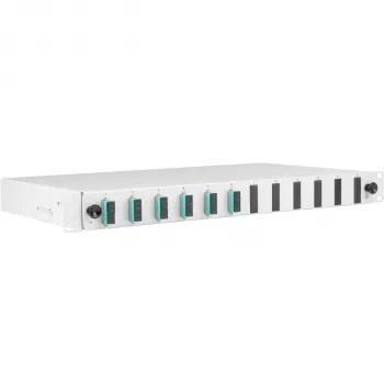 Boîtier d'épissure extractible EFB Elektronik SC 50/125 µm OM3, 12 pigtails, 6 coupleurs
