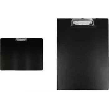 Porte-documents WESTCOTT, DIN A3 portrait, noir, carton rigide avec revêtement plastique
