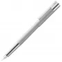 Stylo-plume à cartouche LAMY scala, argent brossé, M (moyen)