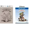 Bloc de dessin Tombow « Die Schule der magischen Tiere », DIN A4, 120 g/m², 20 feuilles